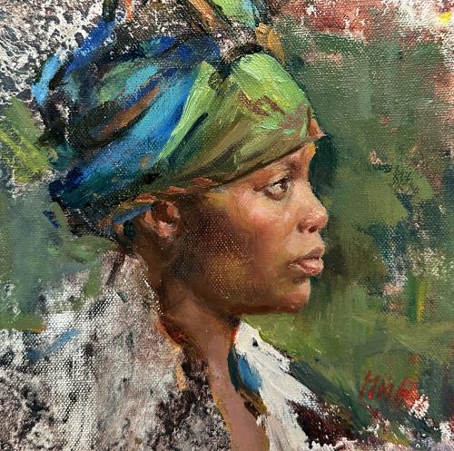 African Girl by Delbert Gish