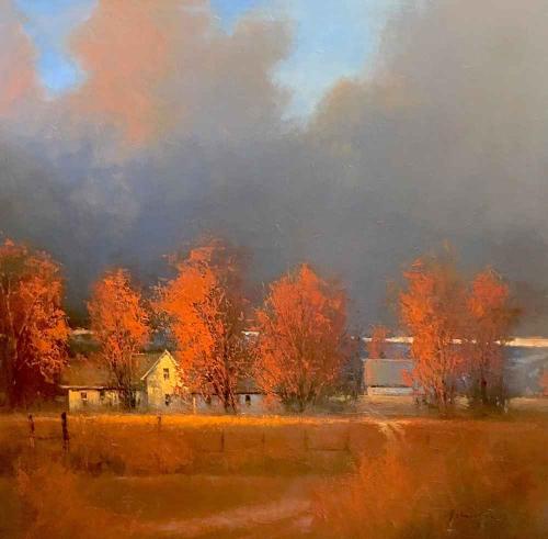 Autumn Sky by Romona Youngquist