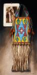 Pride of the Plateau - Nez Perce Mirror Bag by Lisa Danielle