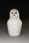 Snowy Owl Spirit Jar by Hib Sabin