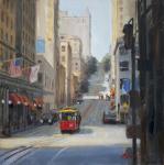 Red Cable Car by Richard Boyer