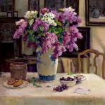Lilacs by Delbert Gish