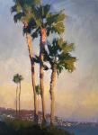Sunset Palms by Jennifer Diehl