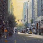Alder Street in Morning Light by Richard Boyer
