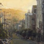 Setting Sun, San Francisco by Richard Boyer