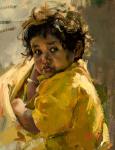 Girl in Yellow by Delbert Gish