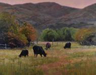 Grazing on the Wasatch Back by Steven Lee Adams
