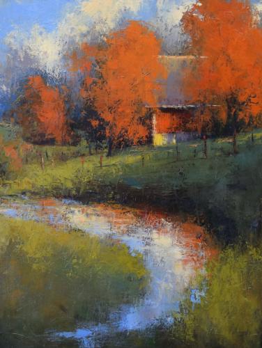 Farm Creek by Romona Youngquist