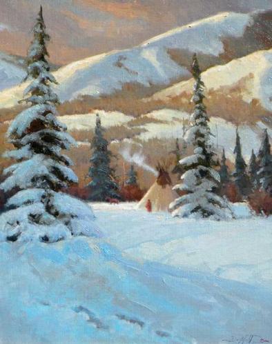 Winter Solitude by John DeMott
