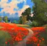 Parade of Poppies by Romona Youngquist