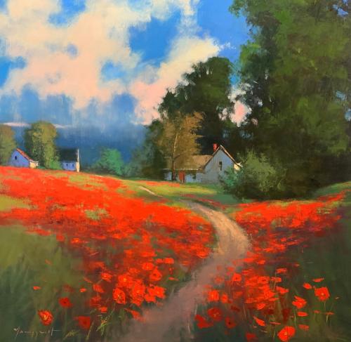 Parade of Poppies by Romona Youngquist