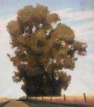Tree on Lonesome Road by Gary Ernest Smith