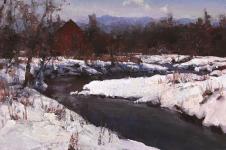 A River in Stowe II by Tad Retz